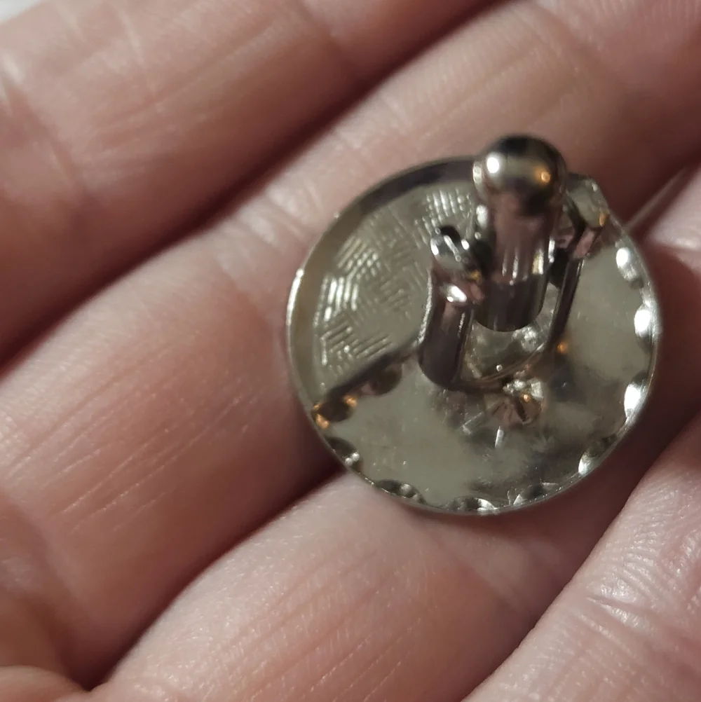 Vintage silver tone